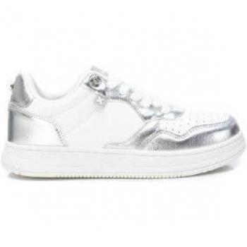 Zapatilla de Mujer Xti 142471 Plata Cordón