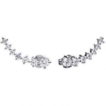 Pendientes Colgante Diamonfire 6218111082 mujer plata circonitas