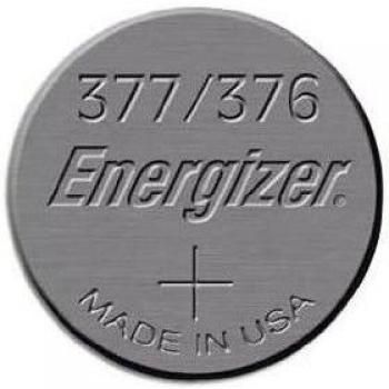ENERGIZER-Lote de 8 de Blisters 1 Pila de óxido de plata para reloj 377 SR626SW, SR66 376