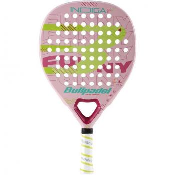 Bullpadel Indiga Girl 23 Pala de Pádel para Niña – Alto Rendimiento, Potencia y Control