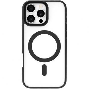 Funda Transparente y Negra para Teléfono Móvil 16 cm (6.3) - Compatible con iPhone 16 Pro