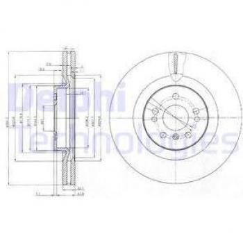 Disco de freno DELPHI BG9013 con características de alta calidad, diseño optimizado para una mejor disipación del calor, resistencia a la corrosión, fabricado con materiales de alto rendimiento y compatible con diversas marcas y modelos de vehículos