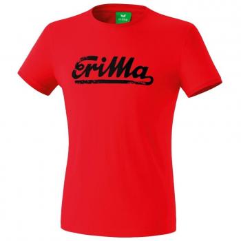 Erima Retro – Camiseta, infantil, RETRO, rojo, 116