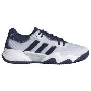 Adidas Solematch Control 2 Zapatillas de Tenis y Padel para Hombre - Gris Claro, Azul Oscuro
