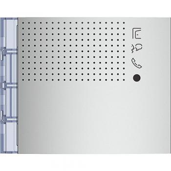 Frontal Allmetal para Módulo de Audio de Portero Legrand-Bticino 351101