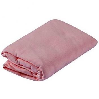 Sábana Ajustable Jersey Rosa Pálido 70 x 140 cm