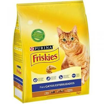 Friskies NEUTERED Gato Pavo/Verd 3 KG