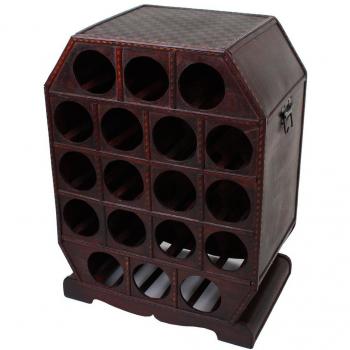 Botellero de estilo colonial, estantería para botellas, tipos de estantería con asas