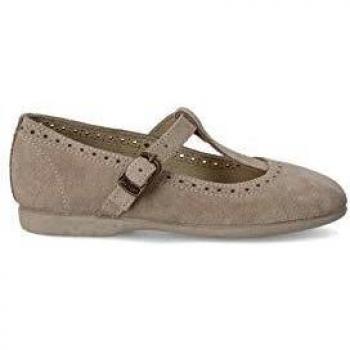 BATILAS Zapato Bailarina salón Hebilla niña Bat 15430 BEIG - 29, BEIG