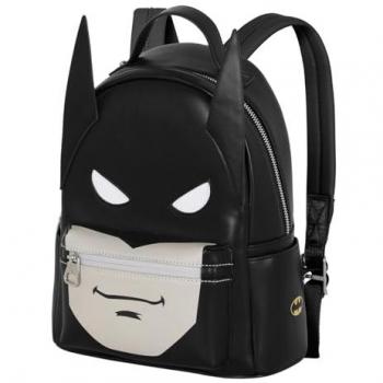 Mochila Batsignal Batman DC Comics 29cm, color negro, dimensiones 24,5 x 29 cm, capacidad de 8 litros