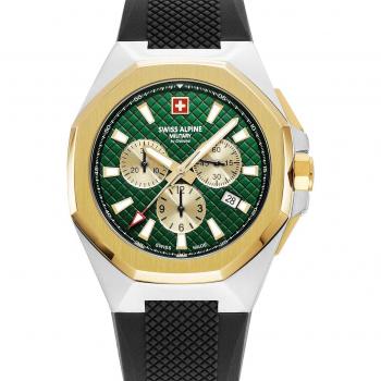 Reloj Cronógrafo Suizo Alpine Military Typhoon 42mm Acero Inoxidable 10ATM