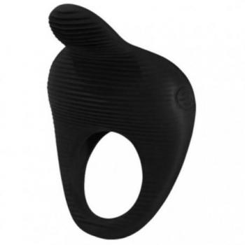 Pretty Love Thimble Vibrating Ring Black 1ud