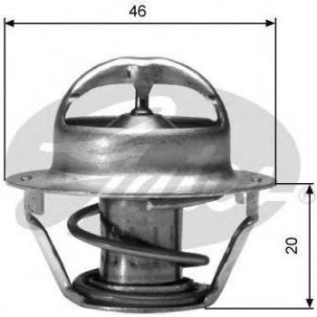 Termostato de refrigerante Gates TH03088G1