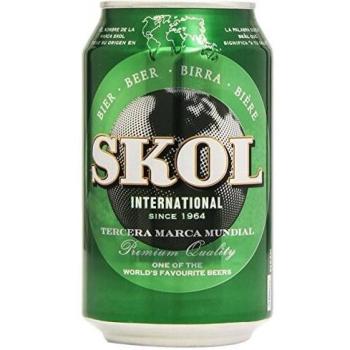 Skol - Cerveza - 4.6% Vol. - 330 ml