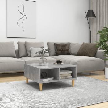 Mesa de centro vidaXL gris hormigón aglomerado 60x60x30 cm