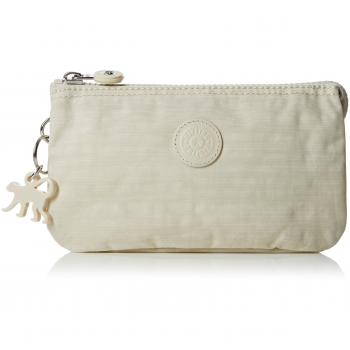 Kipling Creativity L BP Bolso Bandolera, Color Hueso
