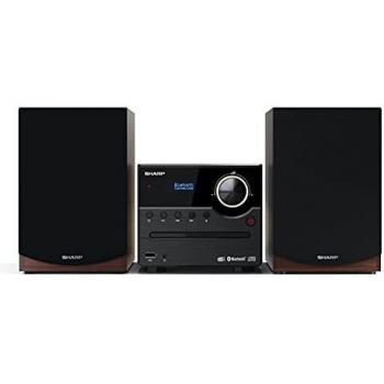 SHARP XL-B517DBR Bluetooth Micro Hi-Fi System - Brown