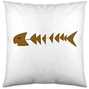 Funda de cojín vacío 100% algodón Gatos 1 50x50 cm Panzup Haciendo el Indio fabricado en España