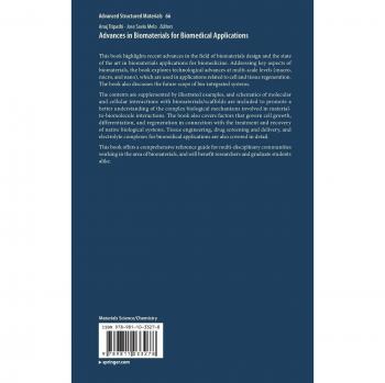Advances in Biomaterials for Biomedical Applications