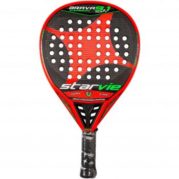 StarVie Brava 9.1 DRS Soft 2016 Pala de pádel, Rojo, Única