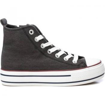 Zapatilla de mujer Refresh 171902 negro cordón, deportivas, color negro, con cordones
