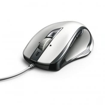 Ratón óptico Hama Torino USB, 6 botones, ergonómico, blanco