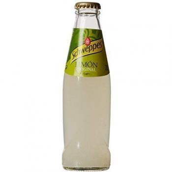 Schweppes Limón Refresco en Vidrio, 20cl
