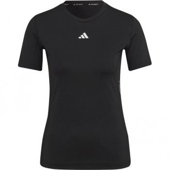 Camiseta adidas Techfit Training mujer negra manga corta - XXS