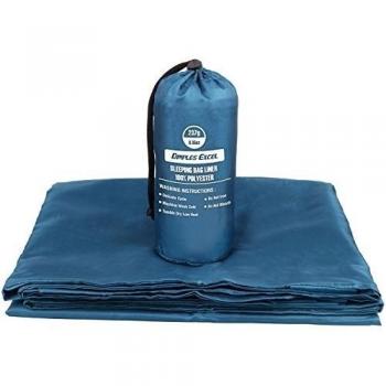 Dimples Excel Sábana para saco de dormir interior ultraligera envelope con espacio de lujo