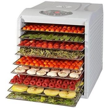 Deshidratador de frutas y verduras Kitchen Chef KYS-333D, 650W, 9 bandejas