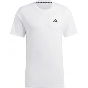 Camiseta de entrenamiento Adidas Essentials Train Feelready de manga corta para hombres en color blanco - Talla XXL