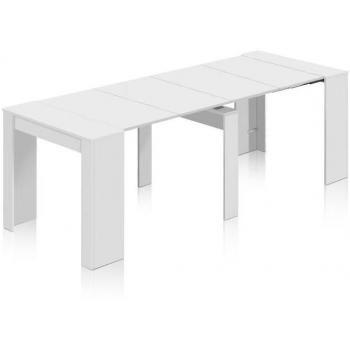 Mesa Consola Extensible Denis Blanca 90 cm x 78 cm
