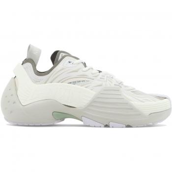 Lanvin Men's Flash-X Sneakers in White, Size 41, Color E2200