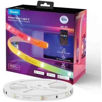 Tira LED Govee RGBIC de 5 m con Wi-Fi y Bluetooth