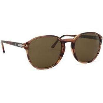Persol PO3343S Polarized Men's Sunglasses Burgundy Size 55