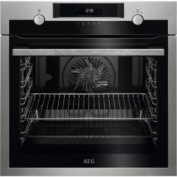 AEG Horno Serie 6000 SurroundCook BPE535160M Multifunción Pirolítico 9 funciones Clase A+ 60 cm 3500 W 71 L
