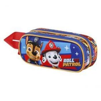 Estuche portatodo doble 3D La Patrulla Canina Paw Patrol azul