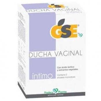 GSE Íntimo Solución Vaginal 2 x 100ml - Solución vaginal, 2 envases de 100ml cada uno, formulación a base de extracto de semillas de pomelo, pH equilibrado, sin