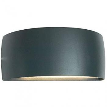 Aplique de Jardín Grafito 12,5 Cm IP65 E27 Up Down para Exteriores - Elstead