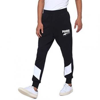 PUMA Rebel Block Pants Cl TR Chándal, Hombre, Black, M