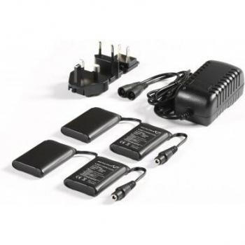 Macna Cargador y Batería 7,4V 3000 mAh - Kit de batería de 7,4 Voltios y 3 Amperios en color negro