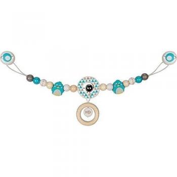 Helmess Cadenita Pingüino Con Anillas Y Clips - Cadenas para chupetes, unisex
