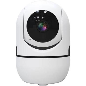 Cámara de Seguridad Inteligente HD 1080P 2MP GSC 405000002 con Rotación 355/90 y Conexión WiFi