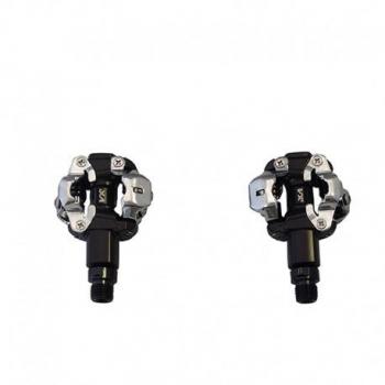 Pedales automáticos VP MTB VX-1001, color negro, modelo UNICA