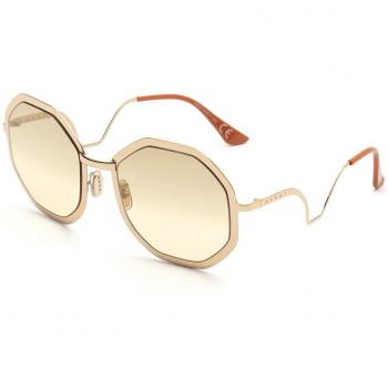 Marni Kamiora Mine Oversize Unisex Sunglasses Gold 58