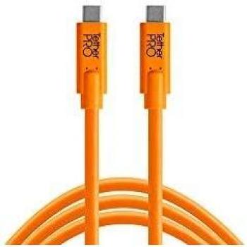 Tether Tools USB-C to USB-C 4.6 m orange