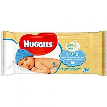 Huggies Toallitas Húmedas Pure Sensible - 10 Paquetes de 56 Toallitas (99% Agua, Hipoalergénicas)