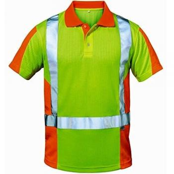 Polo de Advertencia Elysee Zwolle Talla M Amarillo/Naranja