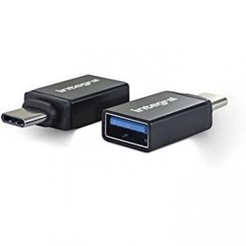 Adaptador Integral USB-A a USB-C 3.1 - Pack de 2