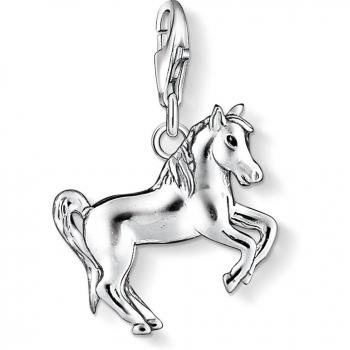 Thomas Sabo Charm Club Silver Jumping Horse Charm 1074-007-12 Female